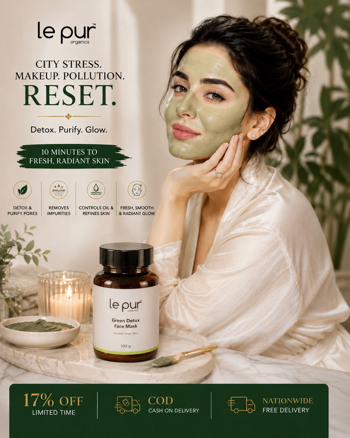 Green Detox Face Mask