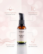 Urban skincare visual showing a hydration serum positioned for anti-pollution, comfort-first skin support.