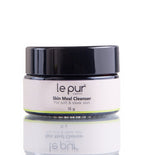 Le Pur Organics Skin Meal Cleanser in 15g, a natural organic skincare product with a gentle cleansing formula.