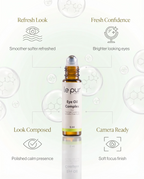 Eye Oil Complex under eye oil roll-on used in an AM and PM skincare routine in Pakistan.