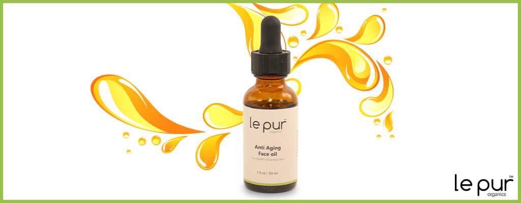 Anti aging face oil